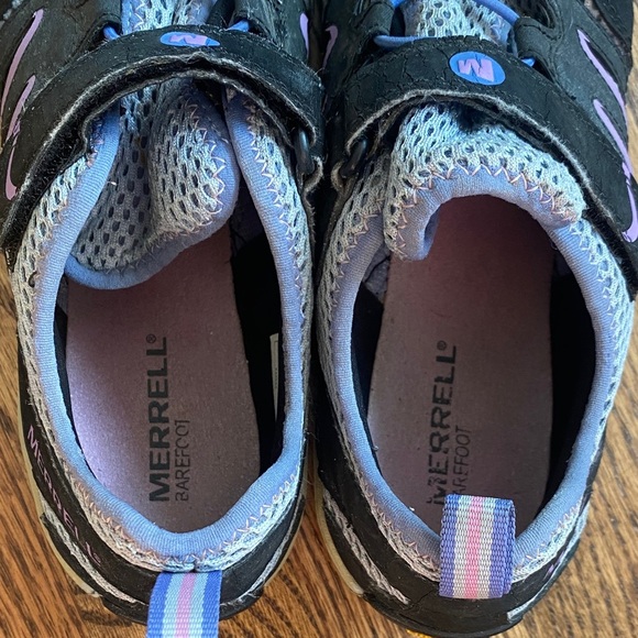 Trail Glove Kids Lavender Lustre  Merrell barefoot shoes, size 3.5. Great cond - Picture 6 of 14